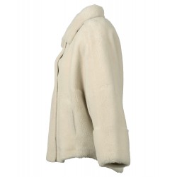 HELEN (REF. 63748) LIGHT BEIGE - REVERSIBLE JACKET IN WOOL AND SYNTHETIC