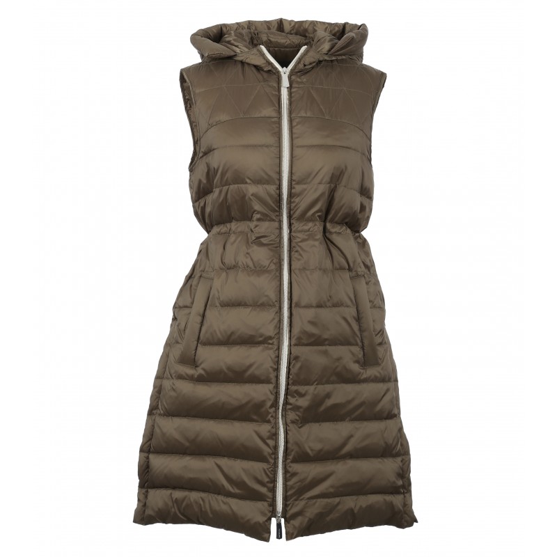doudoune kaki sans manche