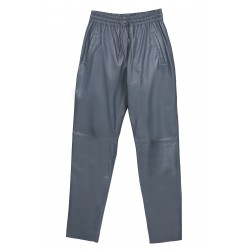 GIFT (REF. 63641) TAN - GENUINE LEATHER JOGPANTS