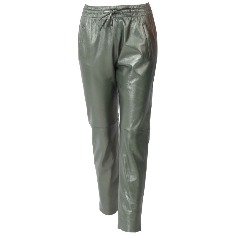 Genuine leather pants outlet