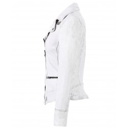 BLOUSON VIDEO BLANC