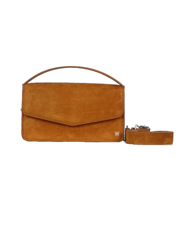 NANO (REF. 65276) FAUVE - SAC EN CHEVRE VELOURS