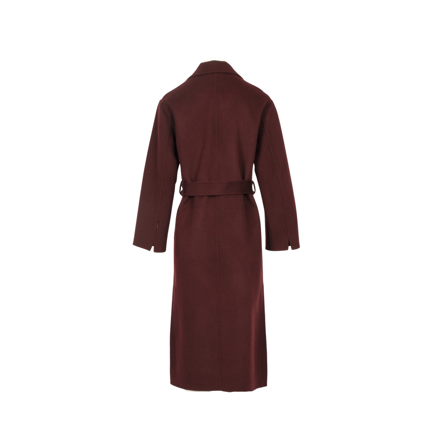ALLEGORIA (REF. 64303) PORTO- MANTEAU EN LAINE MELANGEE AVEC CEINTURE A NOUER