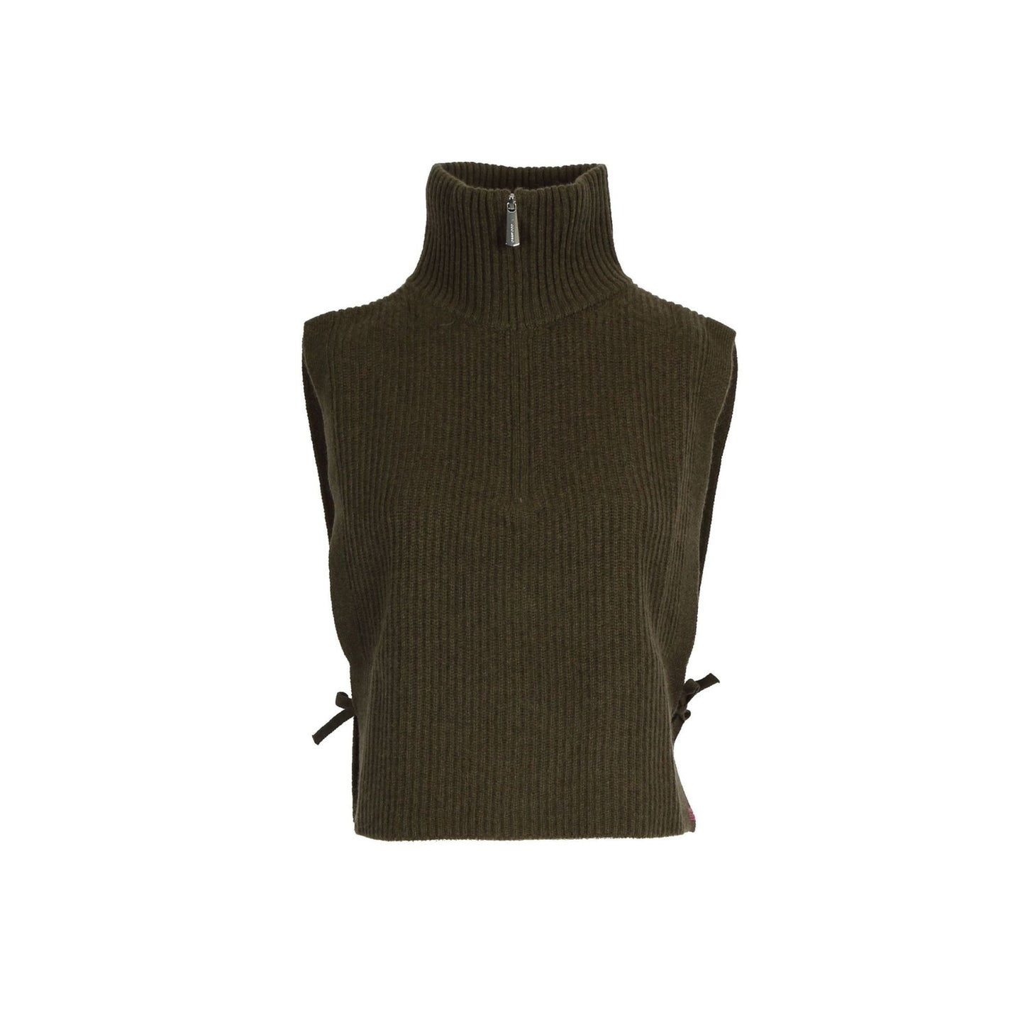 MIMOSA (REF. 64703) KAKI  - COL  EN CACHEMIRE OAKWOOD