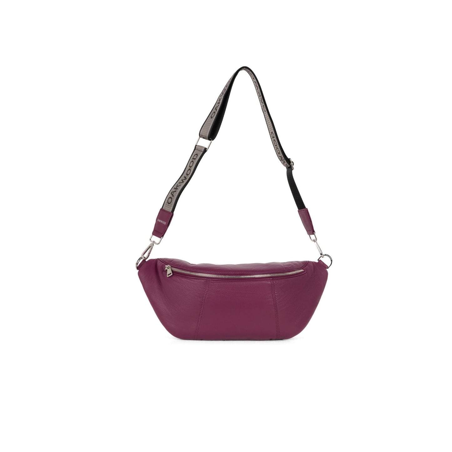 MURILLO NEW (REF. 64787) PRUNE - SAC EN BANDOUILIERE EN CUIR OAKWOOD