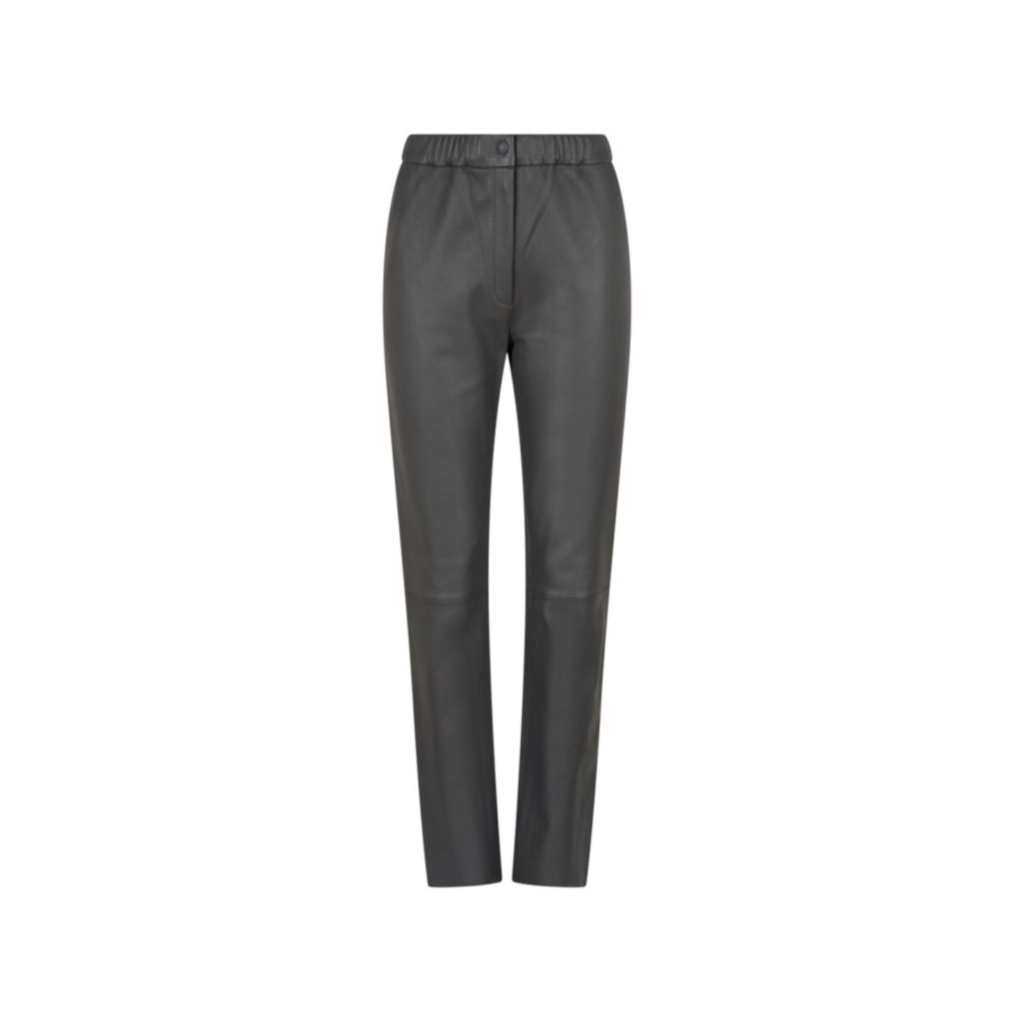 FREE (REF. 65045) GRIS FONCE - PANTALON   CUIR VÉRITABLE OAKWOOD