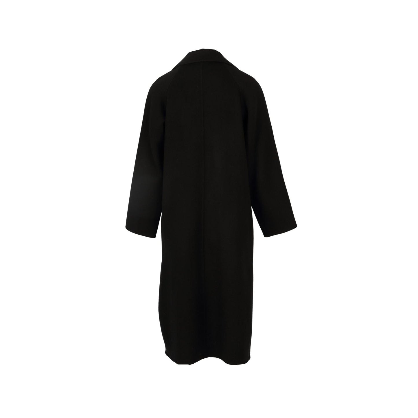 DONNATELLA (REF. 65071) NOIR - MANTEAU EN LAINE MELANGEE OAKWOOD