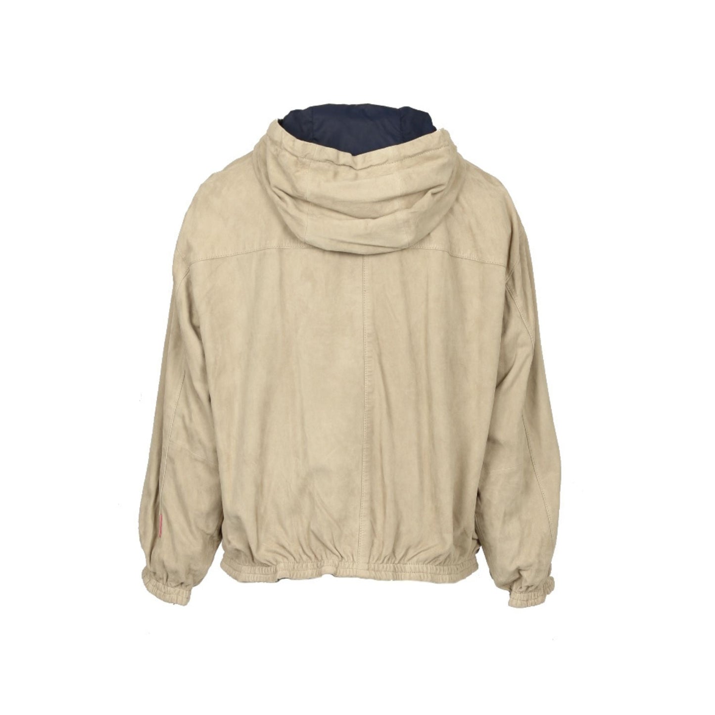 GAIA (REF. 65212) BICOLOR 2 - BLOUSON EN CHEVRE VELOURS REVERSIBLE OAKWOOD