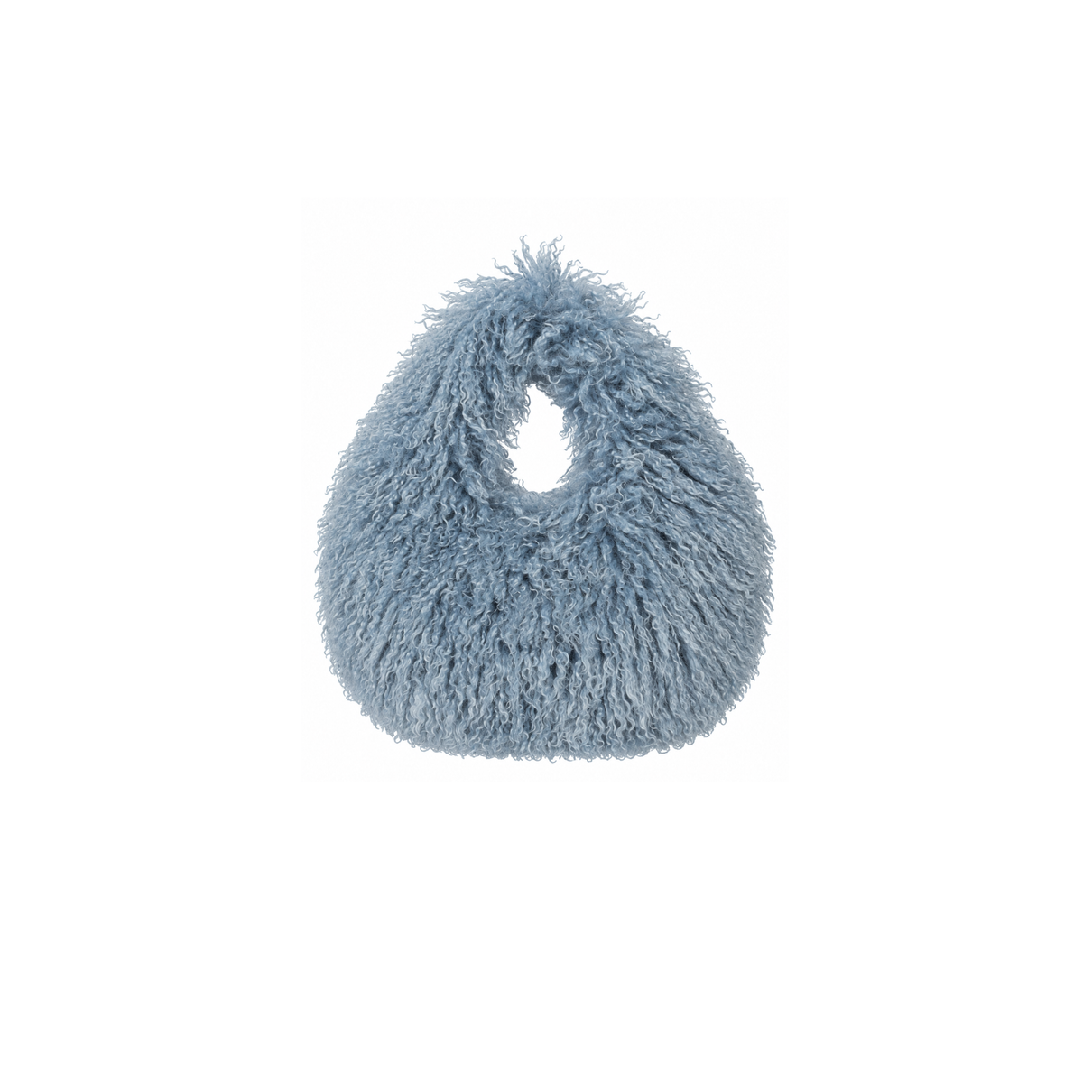SPOTY (REF. 65264)BLEU GLACIER- SAC EN FAUSSE FOURRURE