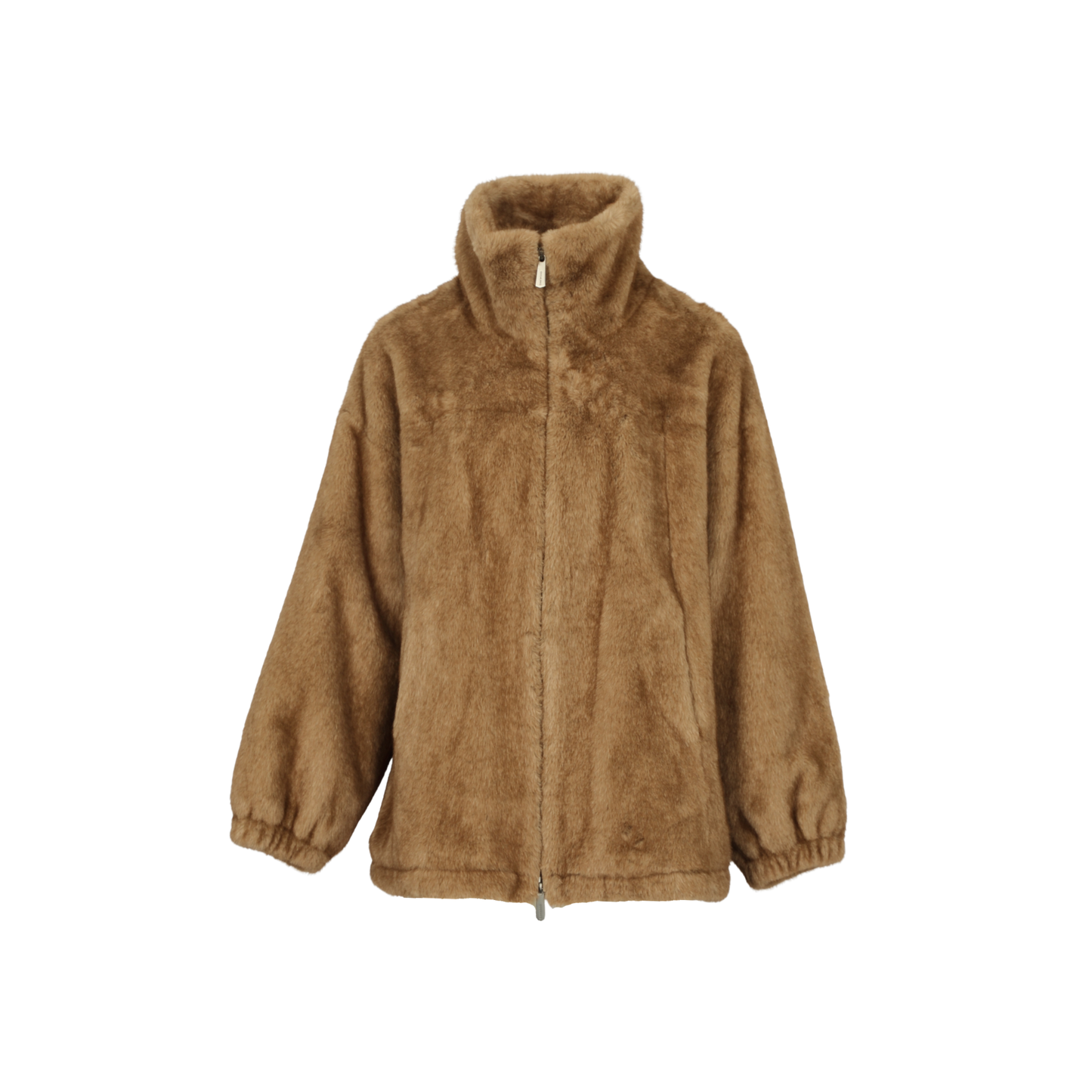 AGNES (REF. 65290) TAUPE - BLOUSON EN FAUSSE FOURRURE