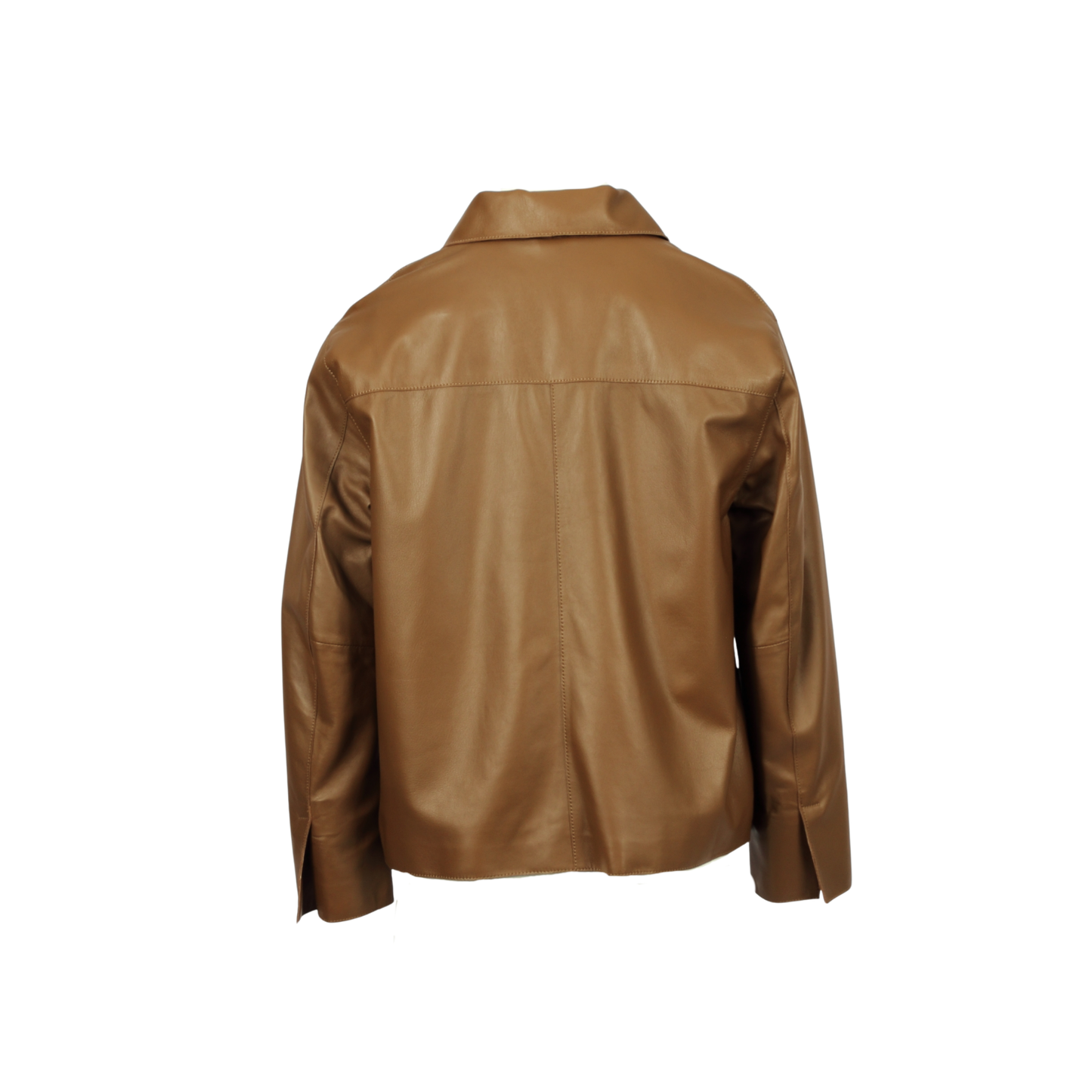 HOUSTON (REF. 65311) MARRON CLAIR- VESTE EN CUIR DE MOUTON OAKWOOD