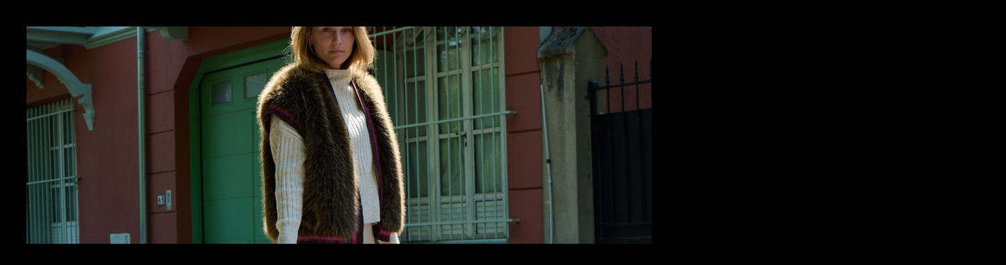 Gilet fausse fourrure pour femme, sans manche, look chaud et tendance