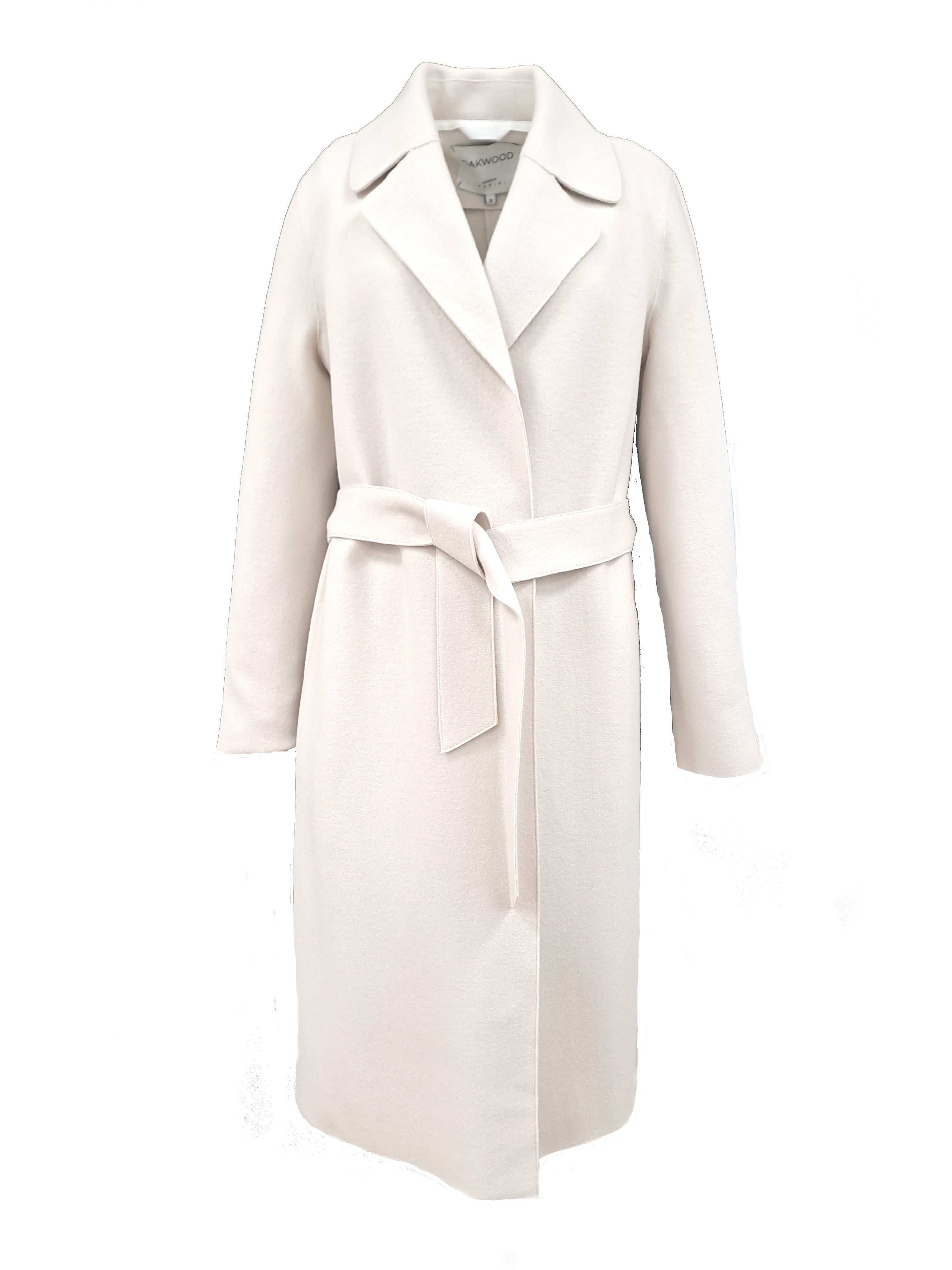 Light beige wool coat hot sale